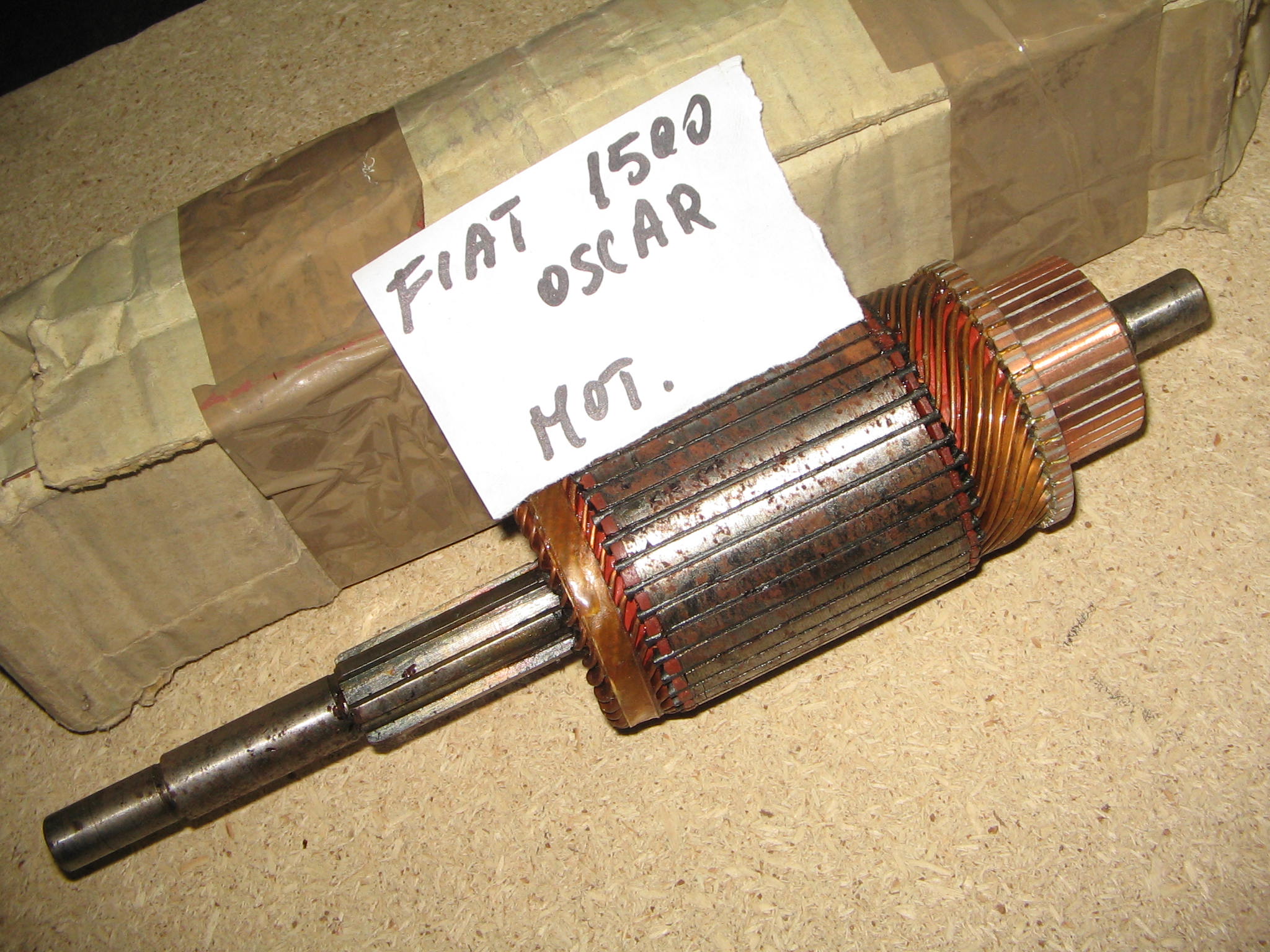 INDOTTO MOT. FIAT 1500 OSCAR N. 1315